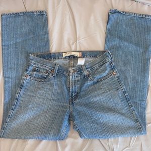 levi’s 527 low rise boot fit jeans